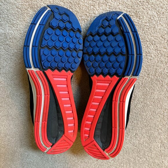 Nike Air Zoom Structure 18 Men's Running Shoes Size 11.5 Blue Black 683731-400 - Picture 8 of 10